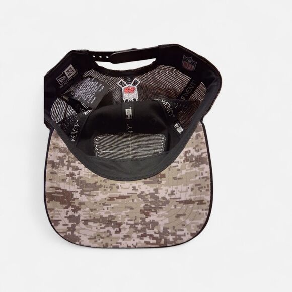 Dallas Cowboys New Era Salute To Service 9TWENTY Trucker Mesh OSFM Hat Cap - Picture 7 of 8